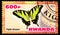 Postage stamp printed in Rwanda shows Papilio Alexanor, Butterflies serie, circa 2013