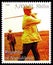 Postage stamp printed in Somalia shows Golf champions, World Golf  Hall of Fame serie, circa 1999