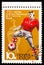 Postage stamp printed in Soviet Union shows 70th Anniversary of Russian Football, International Sports Events serie, circa 1968