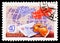 Postage stamp printed in Soviet Union shows International Correspondence Week, International Letter Writing Week serie, circa 1960