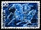 Postage stamp printed in Switzerland shows Winged horse (Pegasus constellation), Current Events serie, 20 Ct. - Swiss centime,