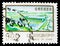 Postage stamp printed in Taiwan shows Taoyuan International Airport, Nine Major Construction Projects serie, circa 1978