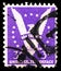 Postage stamp printed in United States shows American Eagle, Win the War Issue serie, circa 1942
