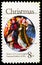Postage stamp printed in United States shows Angels from `Mary Queen of Heaven`, Christmas 1972 serie, circa 1972