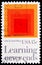 Postage stamp printed in United States shows Learning Never Ends - `Glow` by Josef Albers, Education Issue serie, circa 1980
