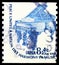 Postage stamp printed in United States shows Steinway Grand Piano,1857, Americana Issue serie, circa 1978