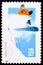 Postage stamp printed in USA shows Snowboarding, 33 c - United States cent, Extreme Sports Issue serie, circa 1999