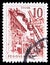 Postage stamp printed in Yugoslavia shows Ironworks in Sisak, Engineering and Architecture serie,  10 din. - Yugoslav dinar, circa