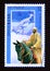 Postage stamp Sahrawi Arab Democratic Republic  1994. Horseman in the desert
