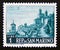 Postage stamp San Marino, 1961. Hospital Street