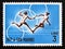 Postage stamp San Marino, 1963. Relay Race running