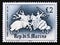 Postage stamp San Marino, 1963. Tournament of French knights 14th. century