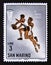 Postage stamp San Marino, 1964. Basketball