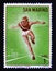 Postage stamp San Marino, 1964. Running Athlete