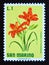 Postage stamp San Marino, 1971. Day lily Hemerocallis hybrida flower