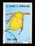 Postage stamp Sao tome and principe, 1996. Emerald colored Beetle