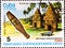 Postage stamp shows example Cuban culture