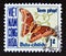 Postage stamp South Vietnam, 1968. Atlas Moth Attacus atlas butterfly