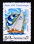 Postage stamp Soviet union, CCCP 1978. Sailingboat Soling Class