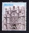 Postage stamp Spain 1965. Triumphal Arch of Santa Maria in Burgos 1539, Old Castile