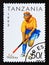 Postage stamp Tanzania 1993, Hockey sport contestant