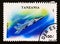 Postage stamp Tanzania, 1993, Mig-31 jet fighter plane