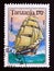 Postage stamp Tanzania, 1994, Battle Ship ancient sailing ship