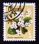Postage stamp Uganda, 1969. East African cordia Cordia abyssinica flower