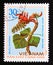 Postage stamp Vietnam, 1975. Erythrina indica medicinal plant flower