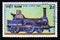Postage stamp Vietnam, 1985. German passenger locomotive