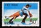 Postage stamp Vietnam, 1989. Pair Figure Skating