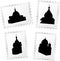 Postage stamps 4. Churches