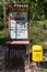 Postal post near the Blue Eye Syri Kalter in a rural setting in Albania