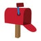 postal service, open mailbox courier delivery related