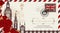 Postcard or envelope with Big Ben in London