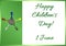 Postcard on June 1 - International Children\'s Day