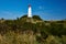 Postcard lighthouse on isle of Hiddensee