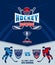 Poster of the championship in ice hockey