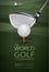 Poster Golf Champion Template Design