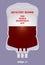 Poster Healthy blood