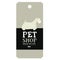 Poster Pet Shop Design label Sealyham Terrier Geometric style