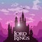 Poster for the The Rings of Power - prequel The Lord of the Rings.