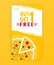 Poster template of fast pizza free delivery for social media stories post and ads banner