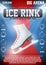 Poster Template of Ice Skating Rink