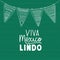 poster of viva mexico lindo