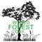 Poster World Forest Day print nature 21 march