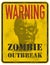 Poster Zombie Outbreak.