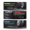 Posters for your business. Vector realistic 3d car tires illustration for your store. Black rubber tire sale, protection and