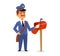 Postman character vector