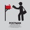 Postman Graphic Symbol